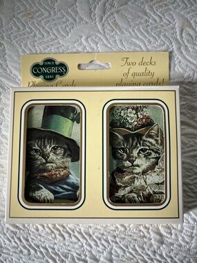 Vintage Congress playing cards